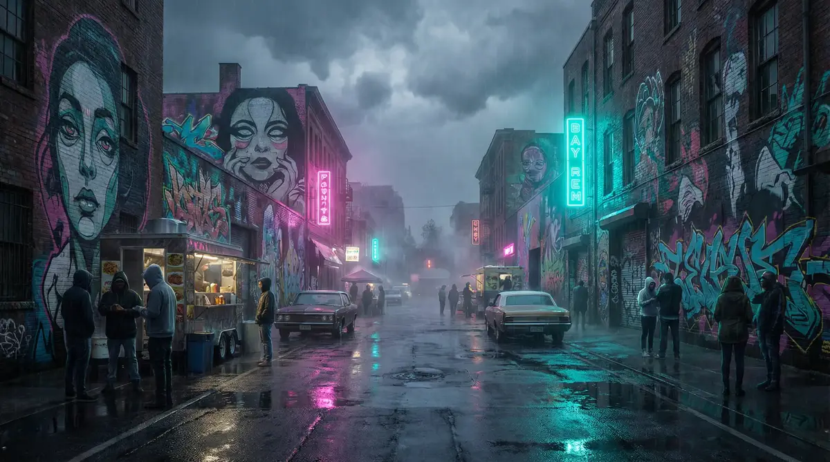 乐火男孩全集 - 雨夜壁画街